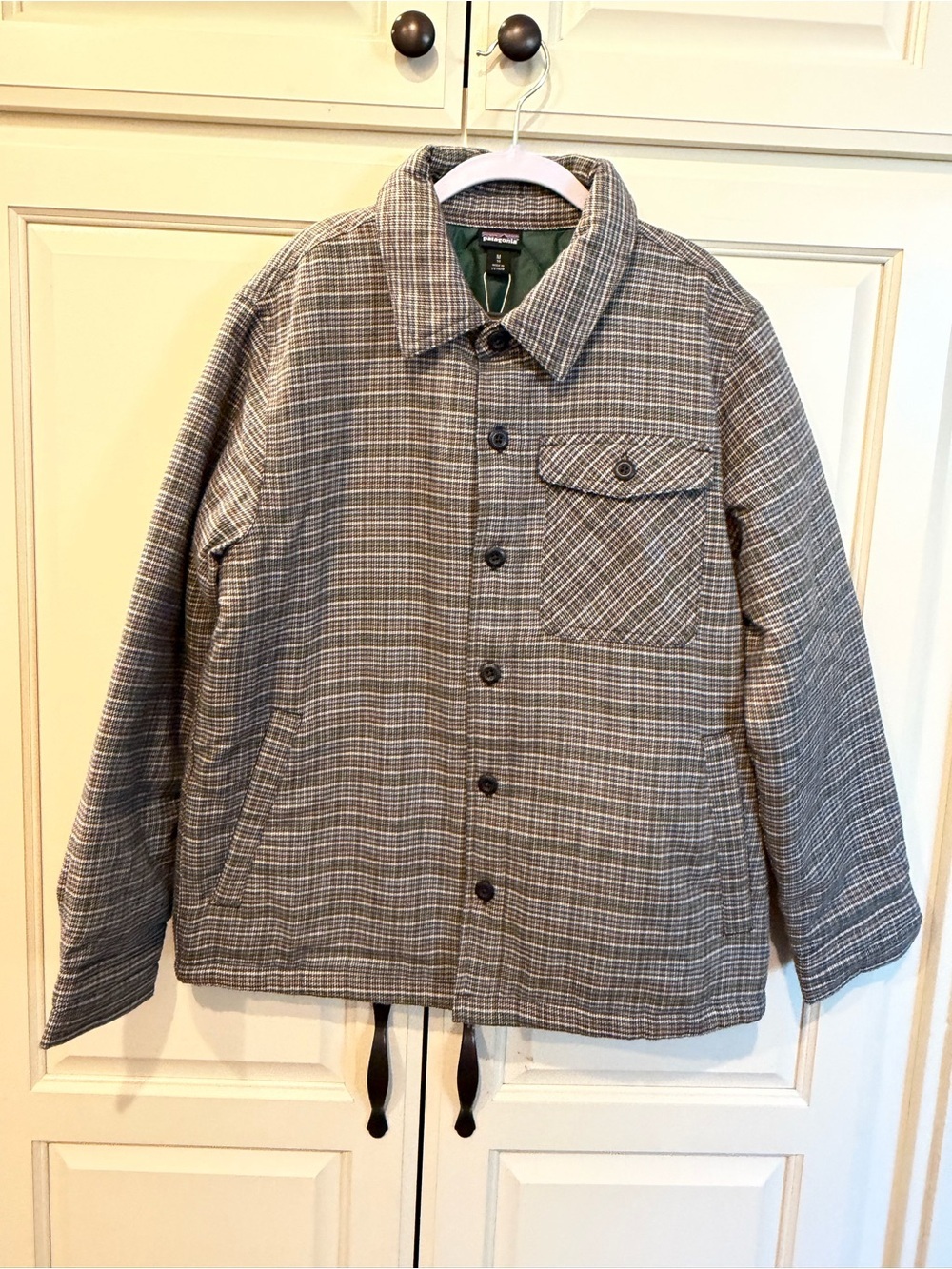 NWT Patagonia Boys Insulated Fjord Jacket Size 10